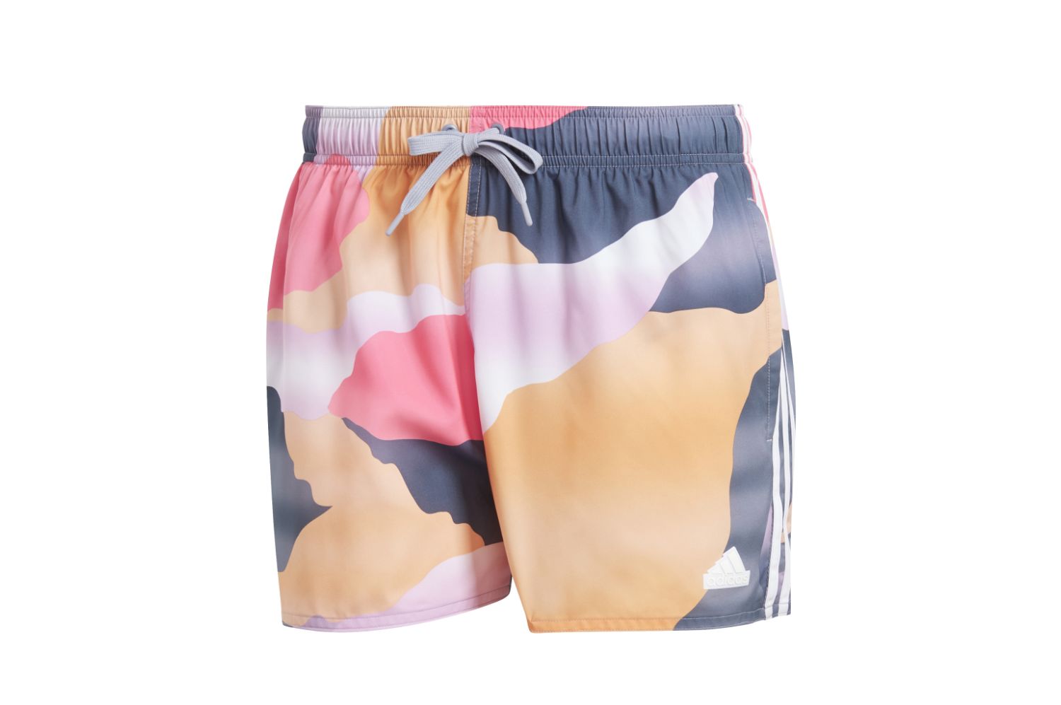 Adidas City Escape Camo 3 Stripes Clx Swim Short