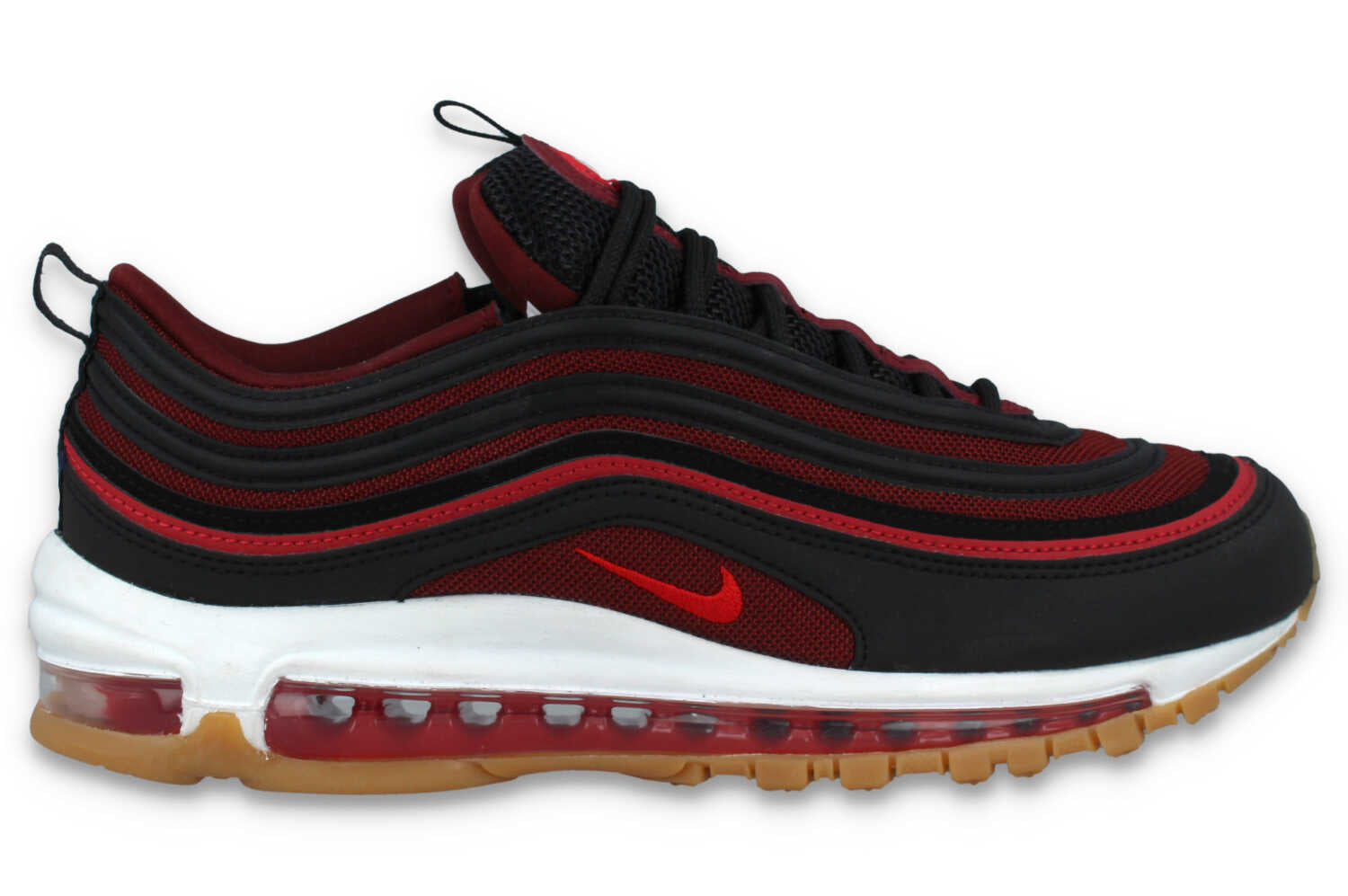 Black and red nike 97 online