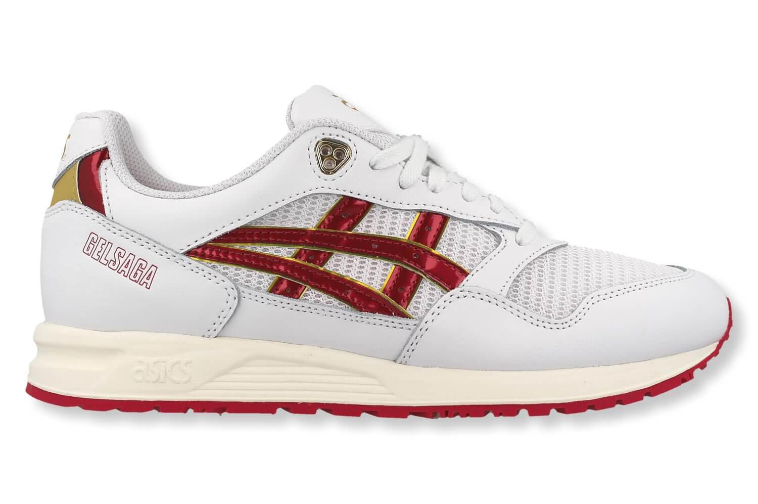 Asics gel saga white white on sale