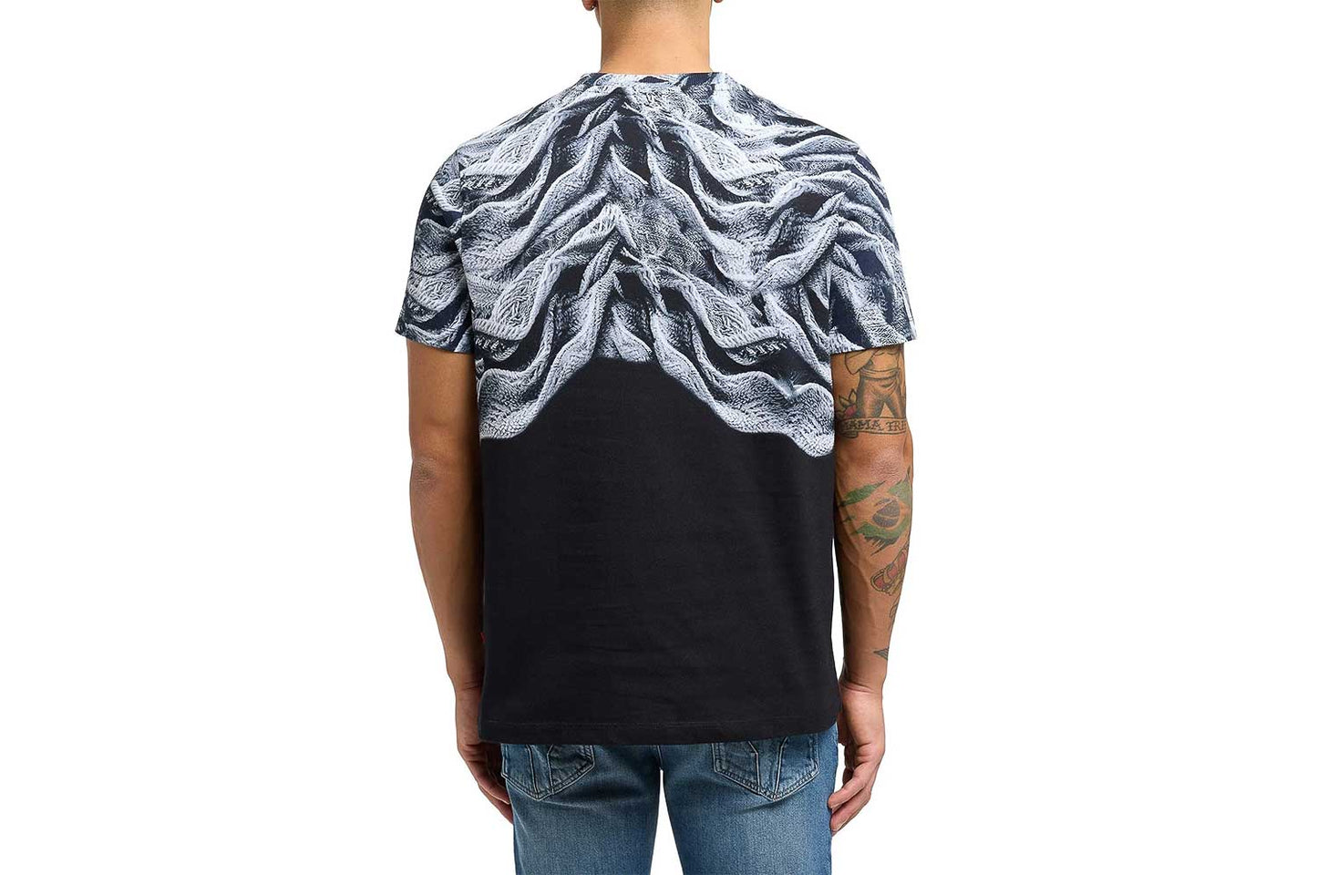 Artificial Knit T-Shirt