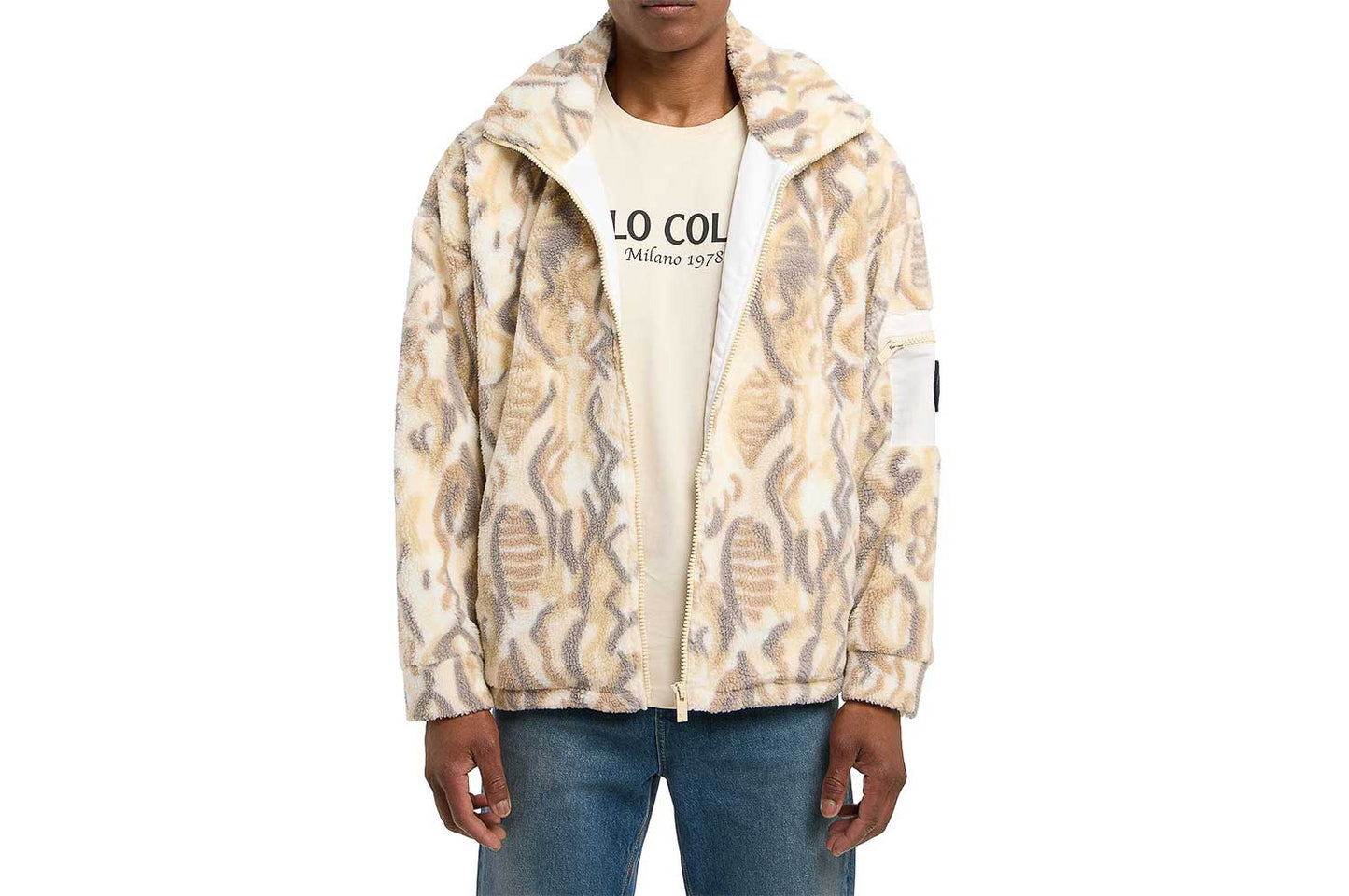 Oversize Teddyjacke