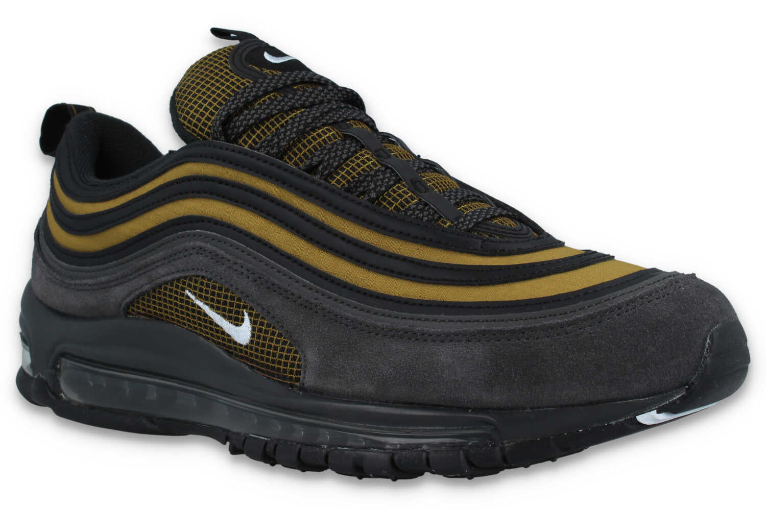 Nike Air Max 97 grau gelb Schrittmacher Sneakerhandlung