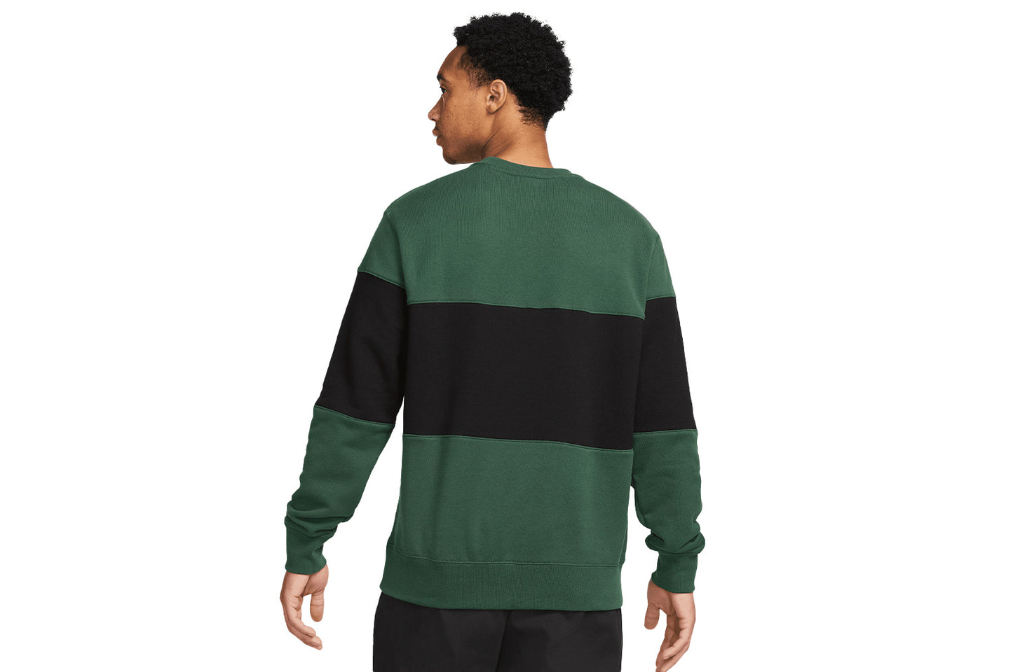 Club Color Blocked Crewneck