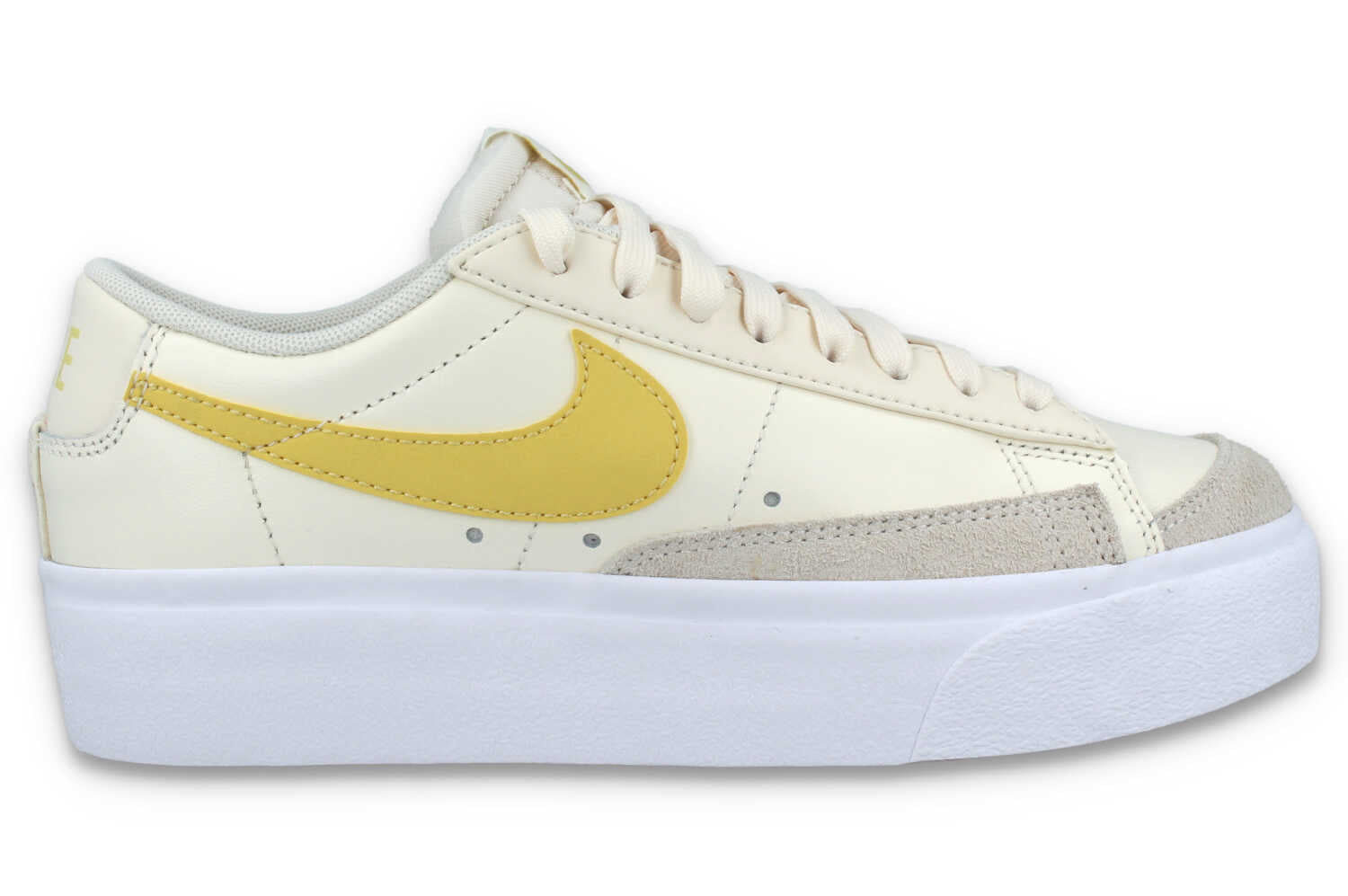 Nike W Blazer Low Platform beige Schrittmacher Sneakerhandlung