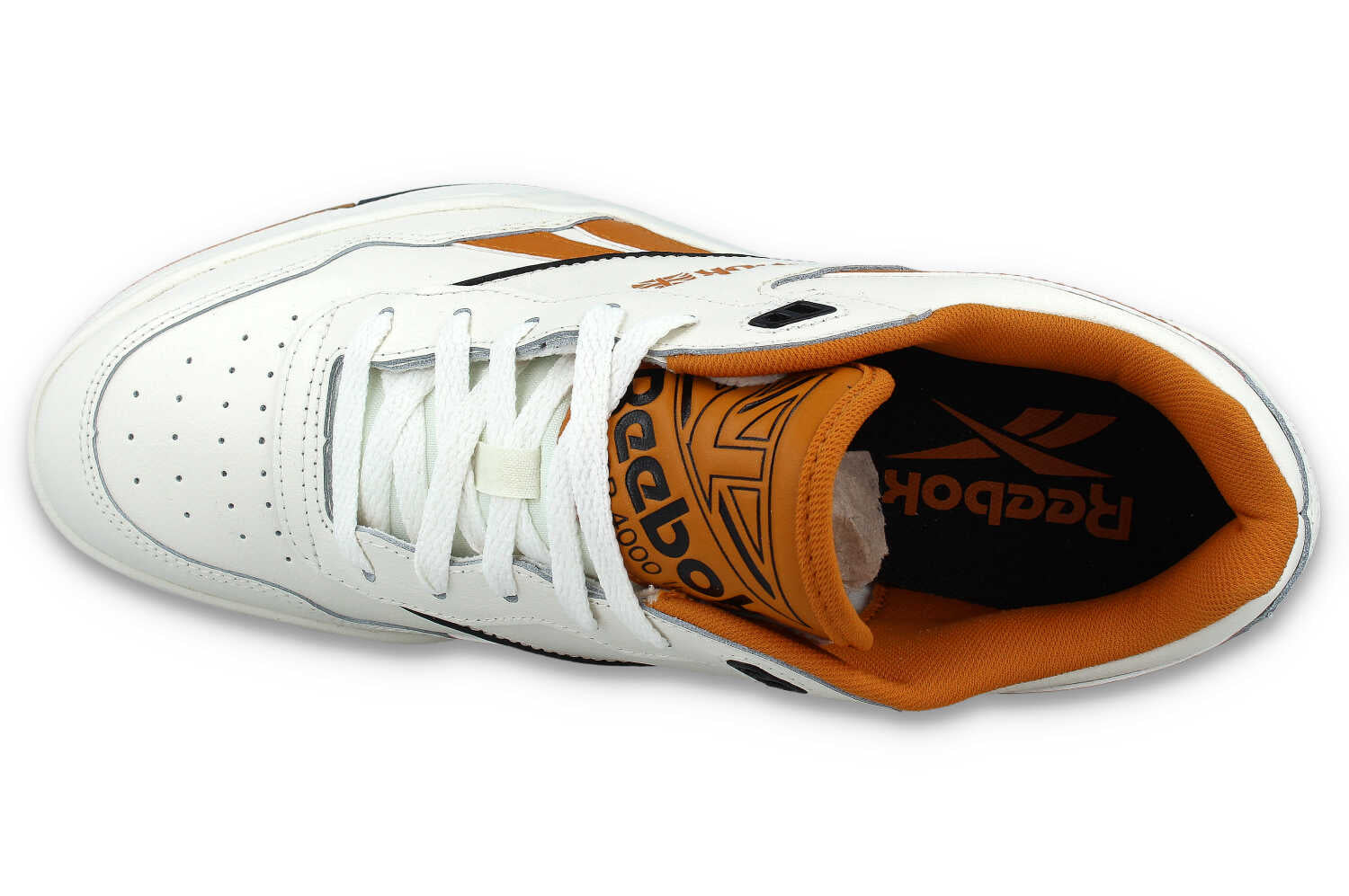 Reebok BB 4000 II weiss orange Schrittmacher Sneakerhandlung