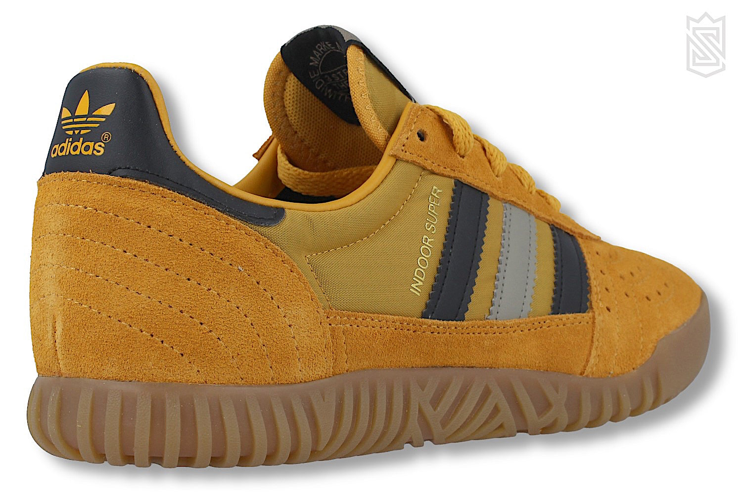 Adidas originals indoor super yellow best sale