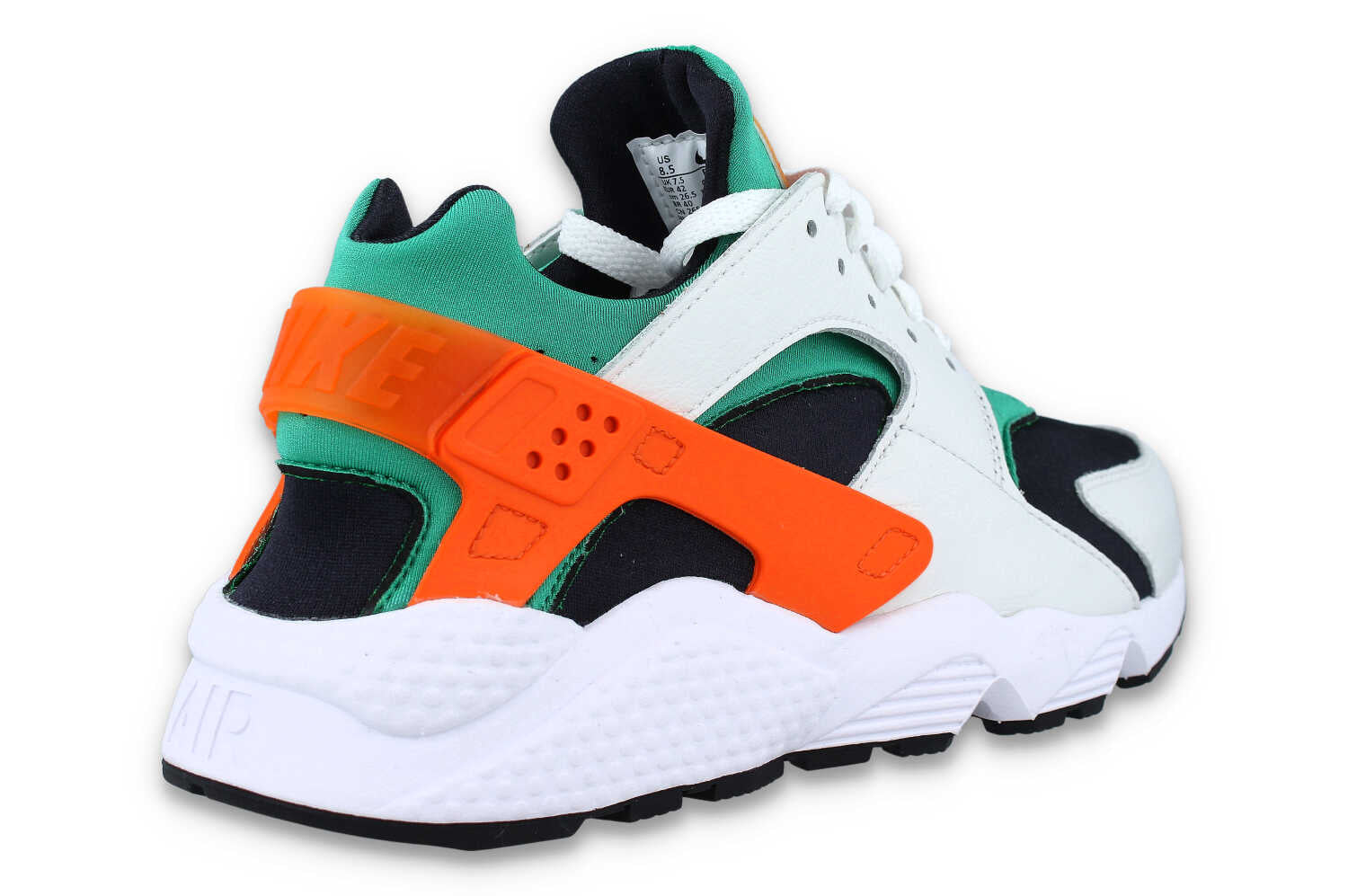 Nike Air Huarache Miami Hurricanes weiss grun orange Schrittmacher Sneakerhandlung