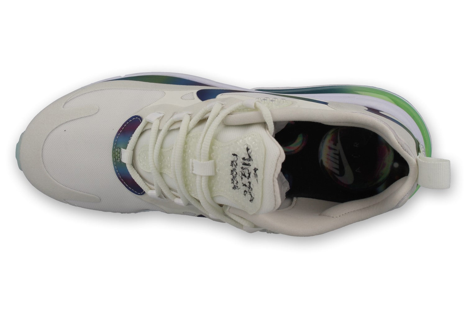 Nike air max 270 react white multi best sale