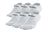 Cotton Non-Cushion No-Show Socks (6 Paar) - 