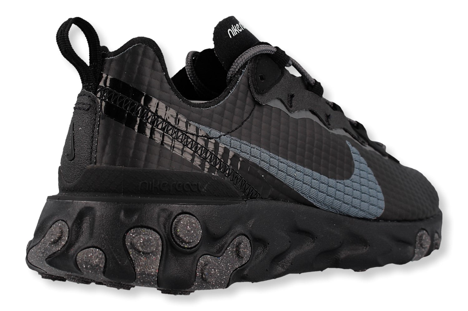 Black nike react element 55 on sale